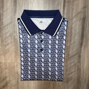 SR Geometric Golf Polo - XL